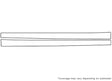 4-series 3M Clear Bra Door Cup Precut PPF Diagram