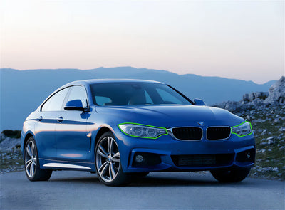 bmw 4-series 2014-2016 Headlight Protection Installation Location