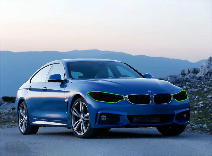 bmw 4-series 2014-2016 Headlight Tint Location