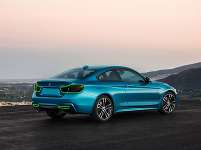 4-series Tail Light Tint Installation Points