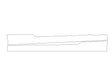 4-series Avery Dennison Clear Bra Door Cup Precut PPF Diagram