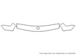 5-series Avery Dennison Clear Bra Hood Precut PPF Diagram
