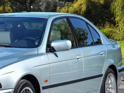 bmw 5-series 1989-1995 (sedan) Gloss Black Pillar Cover Diagram