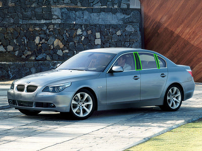 bmw 5-series 1998-2003 (sedan) Pillar Post Trim Installation Location