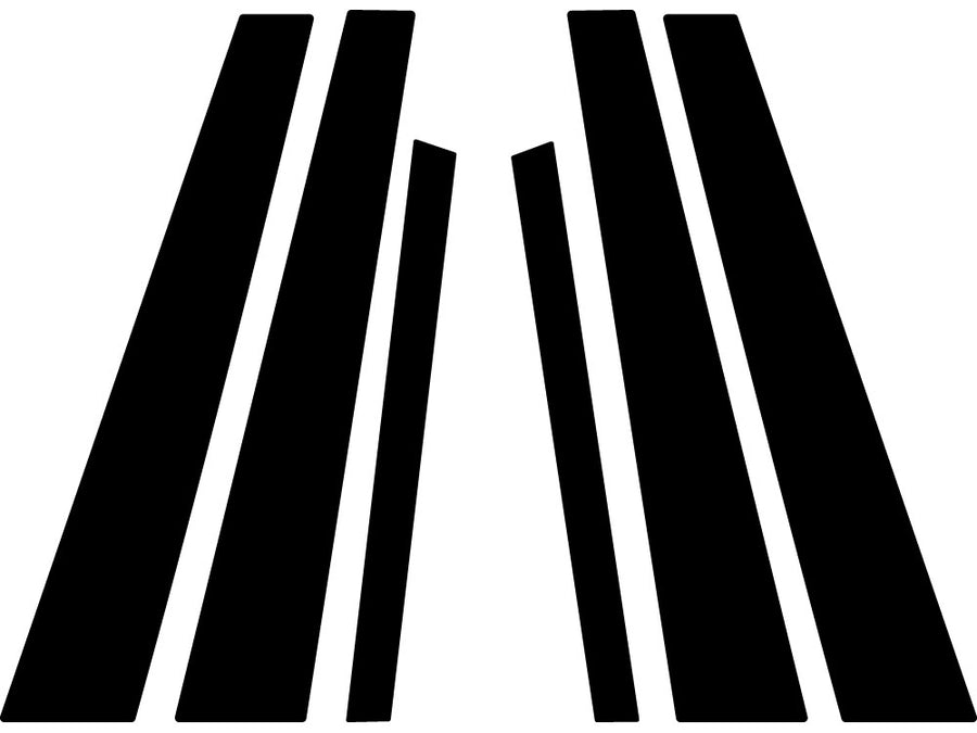 bmw 5-series 2004-2010 (sedan) Camo Pillar Trim Diagram