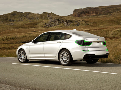 5-series (gt) Tail Light Tint Installation Points