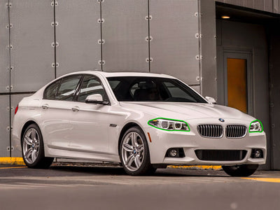 bmw 5-series 2011-2016 Headlight Protection Installation Location