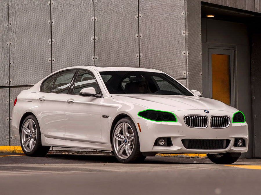 bmw 5-series 2011-2016 Headlight Tint Location
