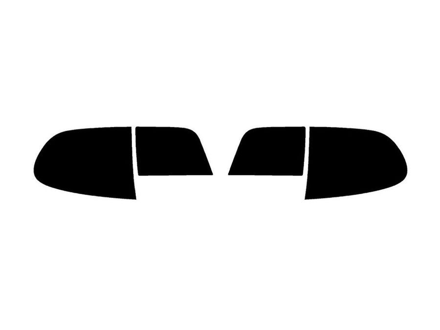 5-series (sedan) Precut Tail Light Tint Diagram