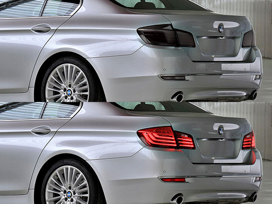 5-series (sedan) Before and After Smoked Taillights