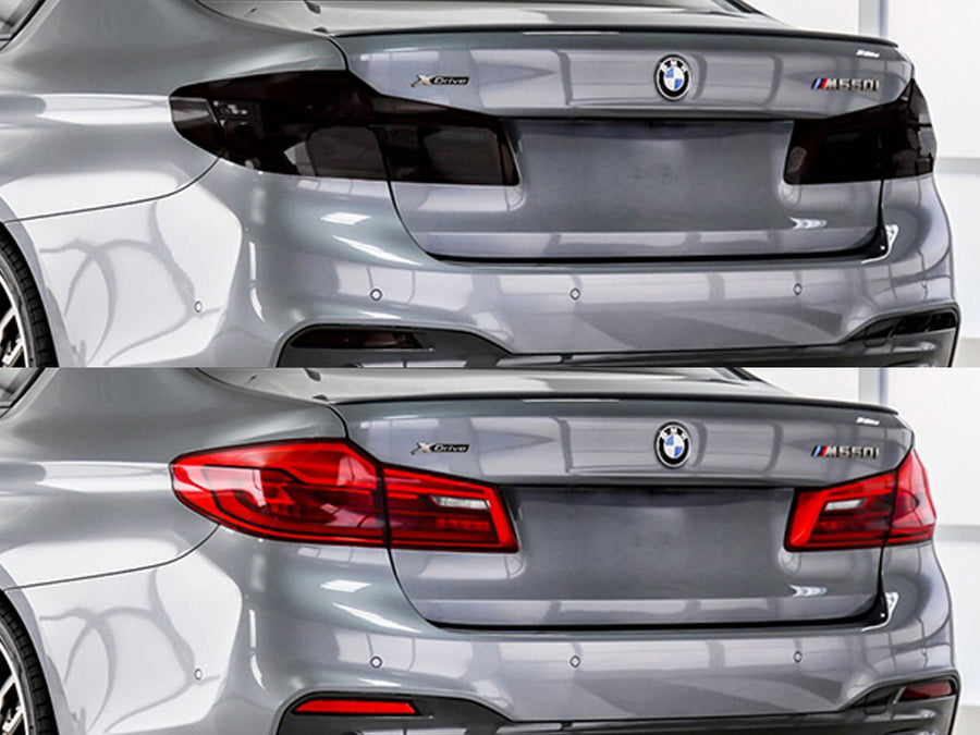 5-series (sedan) Before and After Smoked Taillights