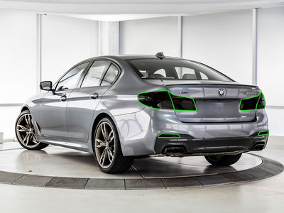 5-series (sedan) Tail Light Tint Installation Points