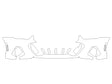 5-series Avery Dennison Clear Bra Bumper Precut PPF Diagram