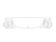 5-series 3M Clear Bra Hood Precut PPF Diagram