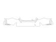 5-series Avery Dennison Clear Bra Door Cup Precut PPF Diagram
