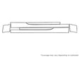 6-series 3M Clear Bra Door Cup Precut PPF Diagram