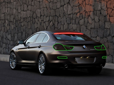 6-series Tail Light Tint Installation Points