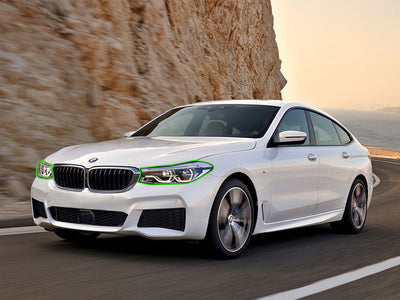 bmw 6-series 2012-2019 Headlight Protection Installation Location