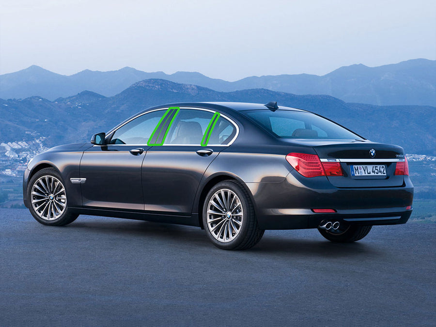 bmw 7-series 2002-2008 Pillar Post Trim Installation Location