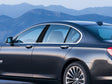 bmw 7-series 2002-2008 Brushed Aluminum Black Pillar Cover Diagram
