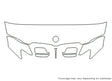 7-series Avery Dennison Clear Bra Hood Precut PPF Diagram