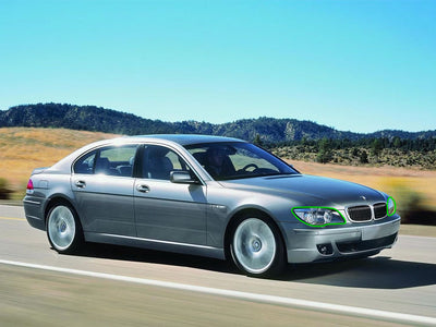 bmw 7-series 2006-2008 Headlight Protection Installation Location
