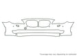7-series 3M Clear Bra Bumper Precut PPF Diagram