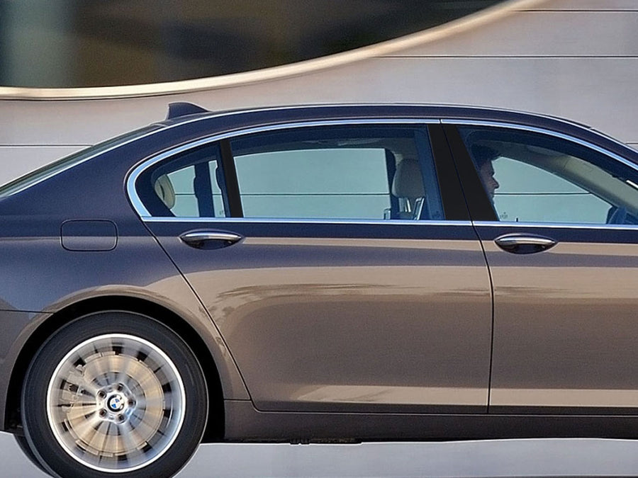 bmw 7-series 2009-2015 Gloss Black Pillar Cover Diagram