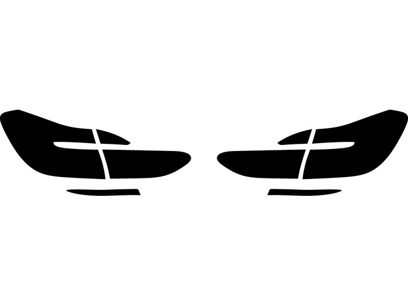 7-series Precut Tail Light Tint Diagram