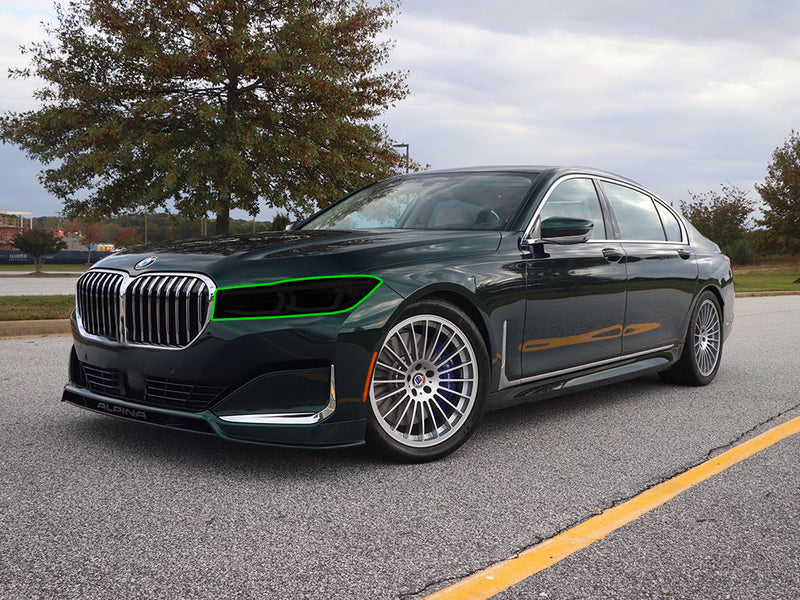 bmw alpina b7 2020-2022 Headlight Tint Location