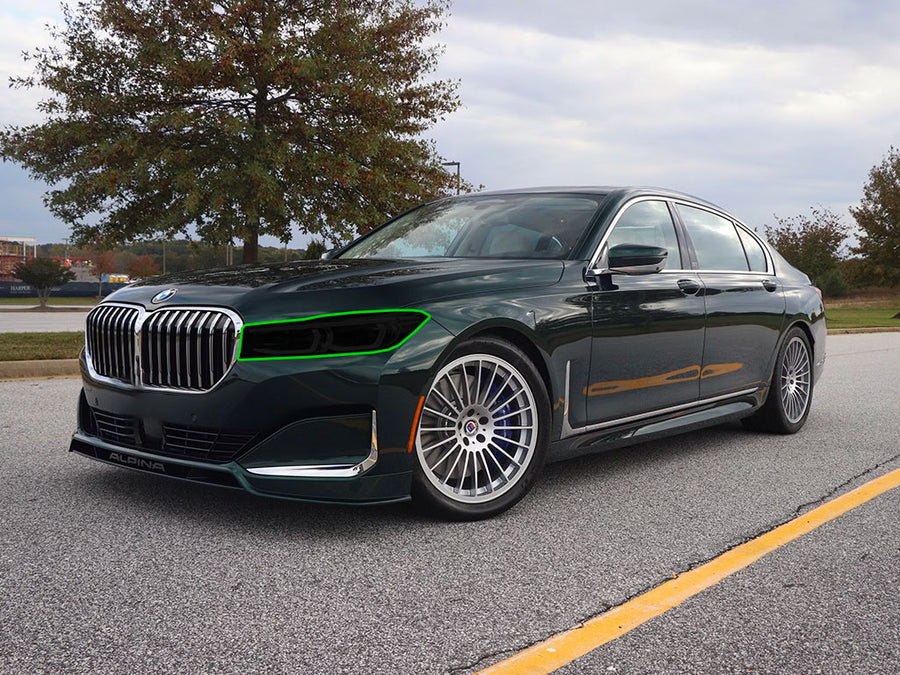 bmw alpina b7 2020-2022 Headlight Tint Location