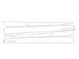 i5 3M Clear Bra Door Cup Precut PPF Diagram
