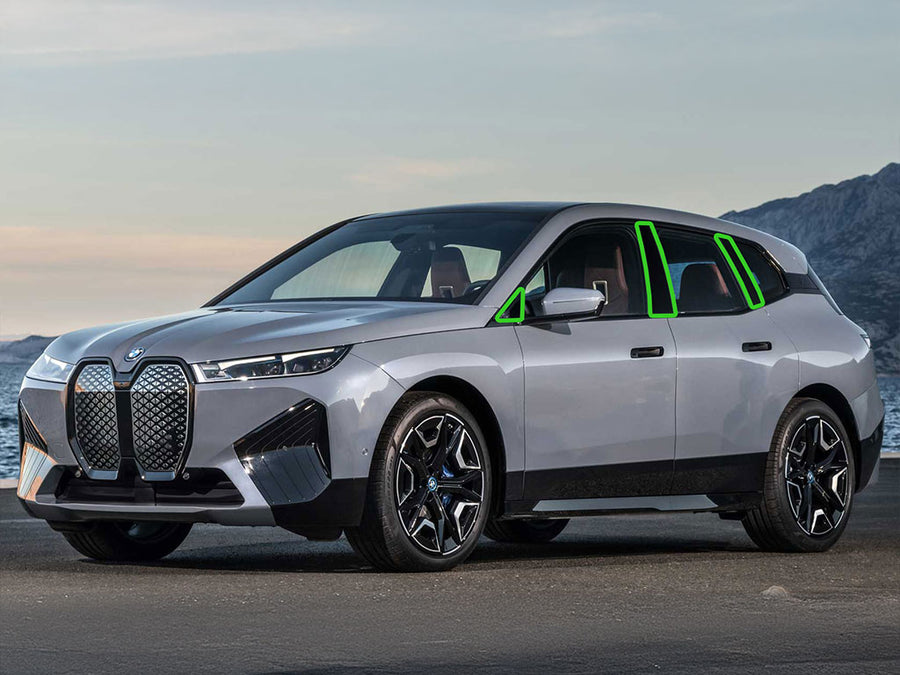 bmw ix 2022-2024 Pillar Post Trim Installation Location