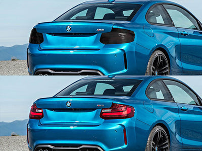 m2 Before and After Smoked Taillights