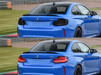 m2 (led) Before and After Smoked Taillights