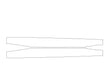 m2 Avery Dennison Clear Bra Door Cup Precut PPF Diagram