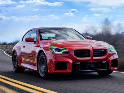 bmw m2 2023-2025 Headlight Protection Installation Location