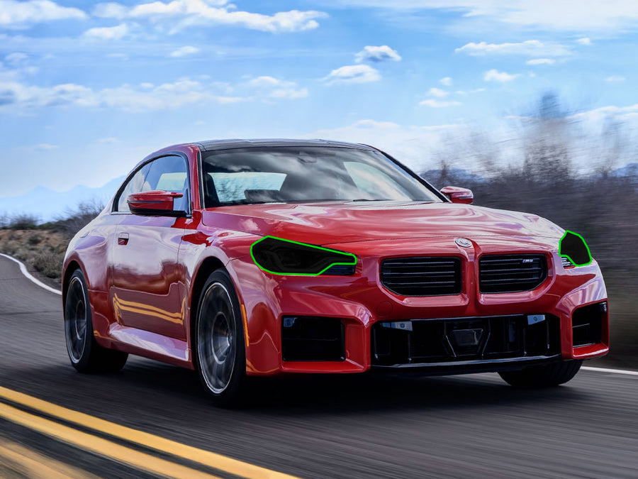 bmw m2 2023-2025 Headlight Tint Location