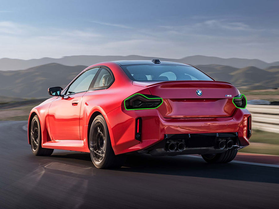 m2 Tail Light Tint Installation Points