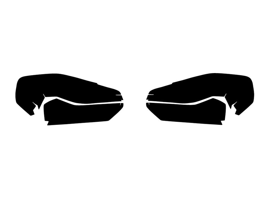 m2 Precut Tail Light Tint Diagram