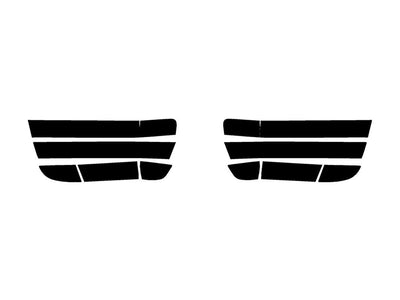 m3 (coupe) Precut Tail Light Tint Diagram