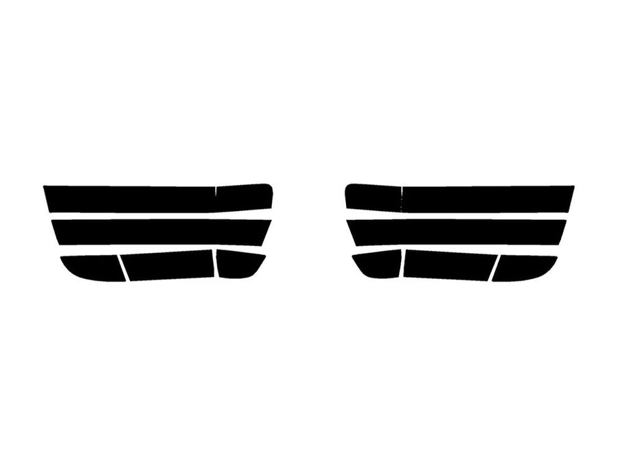 m3 (coupe) Precut Tail Light Tint Diagram