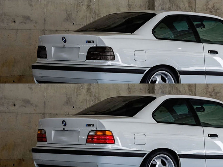 m3 (coupe) Before and After Smoked Taillights