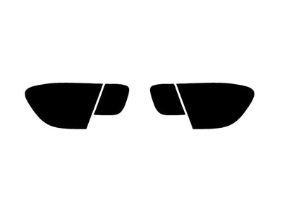 m3 (convertible / coupe) Precut Tail Light Tint Diagram