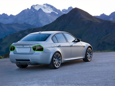m3 (sedan) Tail Light Tint Installation Points