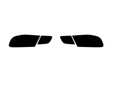 m3 (coupe) Precut Tail Light Tint Diagram