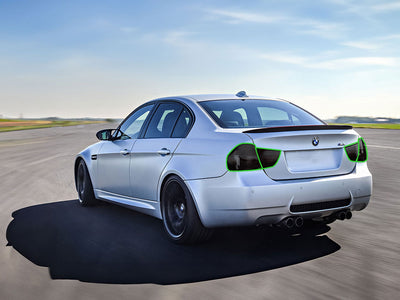 m3 (sedan) Tail Light Tint Installation Points