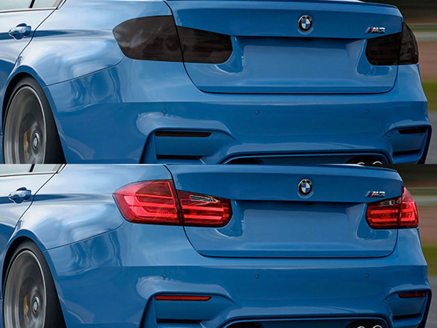 m3 (sedan) Before and After Smoked Taillights