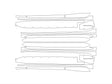 m3 3M Clear Bra Door Cup Precut PPF Diagram