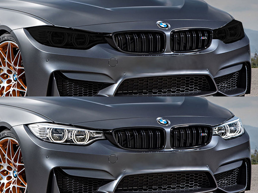 bmw m4 2015-2018 Headlight Tint Appearance